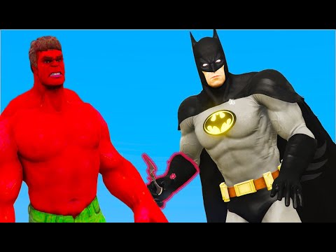 RED HULK VS BATMAN -2021 -EPIC BATTLE -WHO WILL WIN?