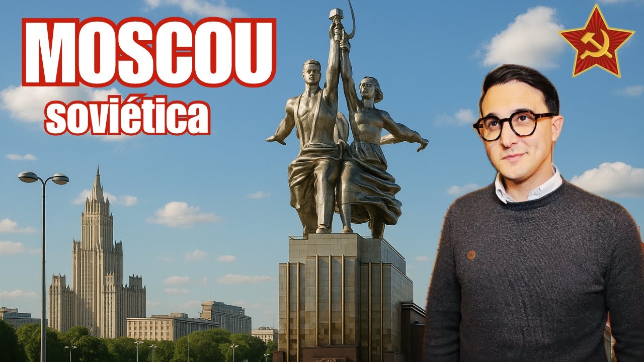 A MOSCOU SOVIÉTICA! Aqui ainda VIVE A URSS! | RÚSSIA 15