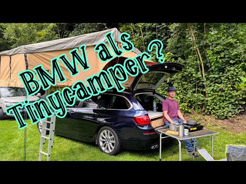 BMW Minicamper mit Dachzelt