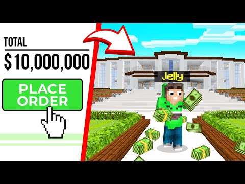 PAYING $1000 MILLION For A MODERN MINECRAFT MANSION...