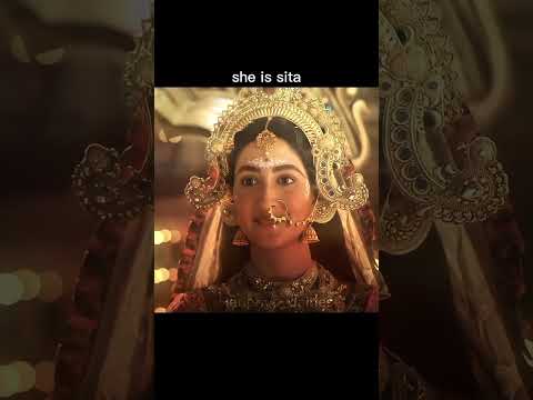 she 🙌❤️✨ #love #rukshmani #krishna #sita #radhakrishn