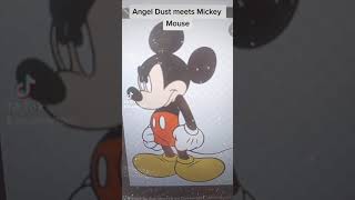 Mickey Mouse said a bad thing to Angel Dust!