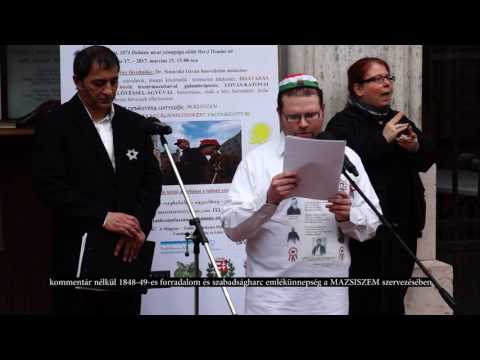 MAZSISZEM Március 15. emlékünnepsége