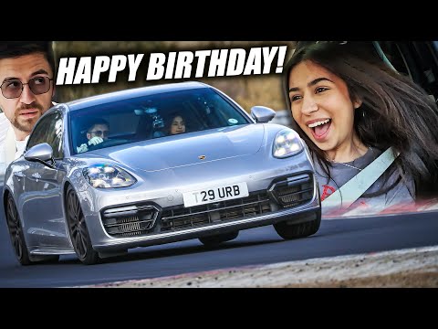 Her Wild 16th Birthday Lap in Porsche Panamera GTS // Nürburgring