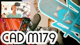 Video thumbnail for CAD M179 Variable-pattern Condenser Microphone Review & Comparison with CAD U37 Studio Mic by Reality Check VR