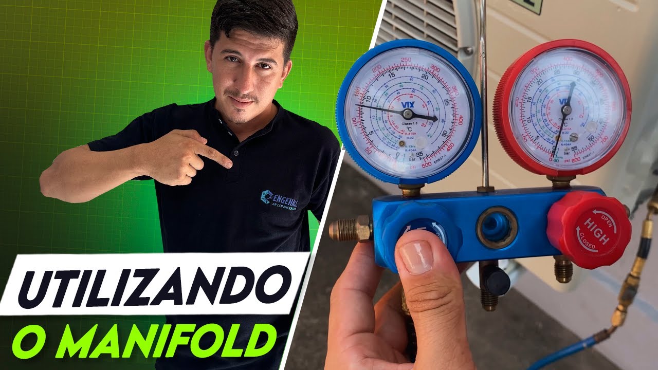 Como UTILIZAR O MANIFOLD de forma CORRETA