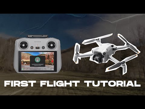 First Flight Tutorial for Beginners - DJI Mini 4 Pro