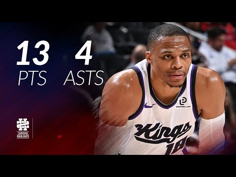 Russell Westbrook 13 pts 4 asts vs Pistons 25/26 season
