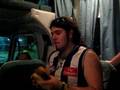 Andy Eating The Famous Pounder