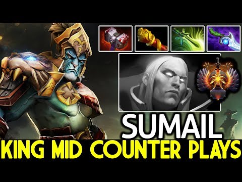 SUMAIL [Phantom Lancer] King Counter Invoker at Mid Lane Crazy Plays 7.22 Dota 2
