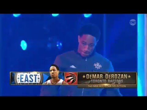 NBA All-Star Sunday: Demar Derozan Intro - February 14, 2016