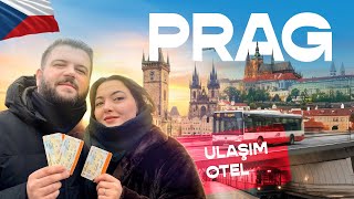 🇨🇿 Prag'a Giriş / VLOG / Ulaşım / Konaklama