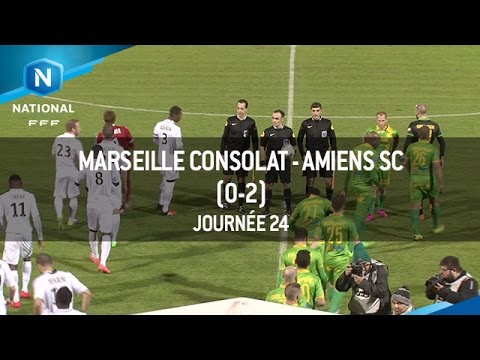 J24 : GS Consolat Marseille - Amiens SC (0-2), le résumé