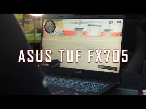 ASUS TUF FX705 เกมมิ่งโน้ตบุ๊คจอ 17 นิ้ว บนตัวเครื่องขนาด 15 นิ้ว Core i7 8750H l GTX 1060 l SSD