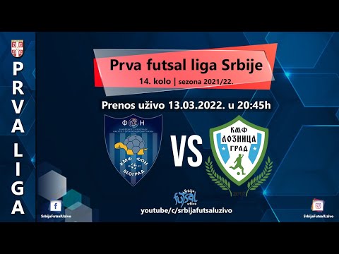 KMF FON - KMF Loznica-Grad 2018 | Prva futsal liga Srbije