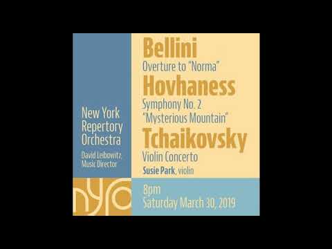 New York Repertory Orchestra - Hovhaness: Symphony No 2 "Mysterious Mountain," Movement 2