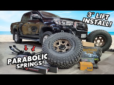N80 Hilux Gets Lift And Wheels!