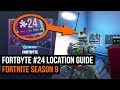Fortbyte #24 location guide - Fortnite Battle Royale