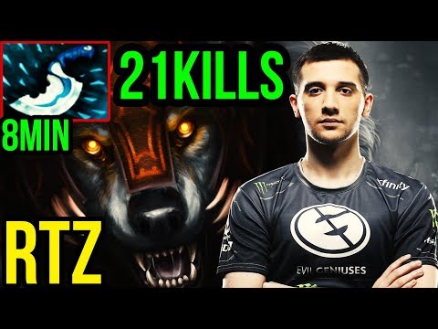 Evil Geniuses Arteezy Ursa Unstoppable - 8min Fast Blink Dagger - Bulba Rampage - Dota 2 Update 7.18