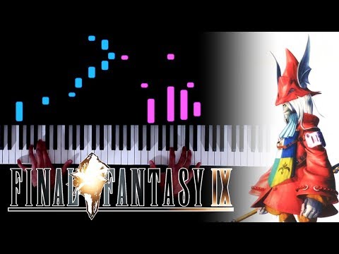 Final Fantasy IX - Grieve for the Skies - Piano|Synthesia Video