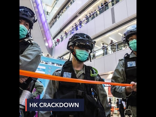 Hong Kong activists arrested under new security law