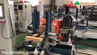 Máy Đánh Mộng Cnc 2 đầu giá rẻ siêu nhanh Woodmaster