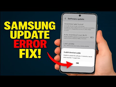 Fix Software Update Error in Samsung | Couldn't Download Update Problem Solved