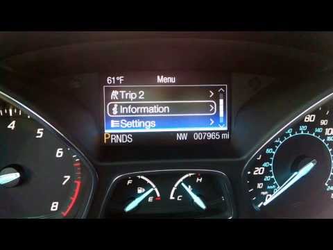 2013 Ford Escape - System Settings Review