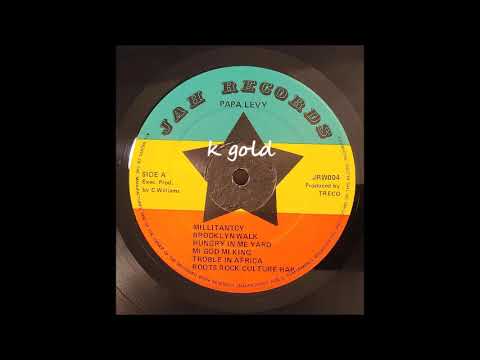 Papa Levi - Militancy - Jah Records LP - 1985