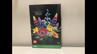 Lego 10313 WildFlower Bouquet Review 2023