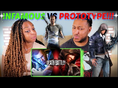 Death Battle! "Cole MacGrath vs Alex Mercer (Infamous VS Prototype)" REACTION!!