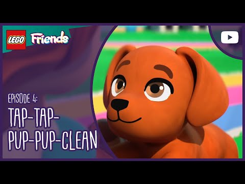 OPERATION PUPPY CLEANUP! 💻🐶🧽 | S1E4 | #FullEpisode | LEGO Friends The Next Chapter