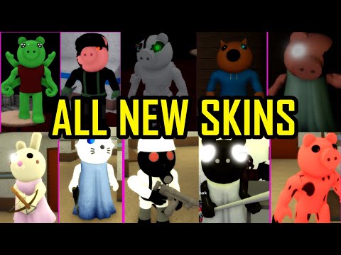 ALL 24 DAILY SKINS SHOWCASE... (Roblox Piggy)