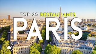 The Top 20 BEST (Fine Dining) Restaurants in Paris, France (2026)