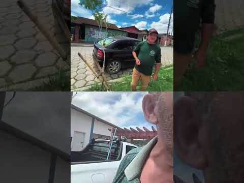 GILBERTÃO DA PALMEIRA AGRADECE A EQUIPE DE LIMPEZA DE JUQUITIBA EM NOME DA NAIRA