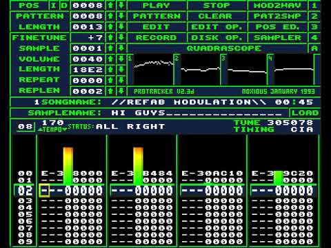 Amiga Music: whx - // rEfaB MoDuLaTiOn \\