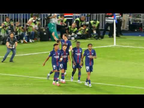 PSG / Angers 22.08.2025 : 1-0 (L1 J2) 3/3 : Juste après le but du PSG