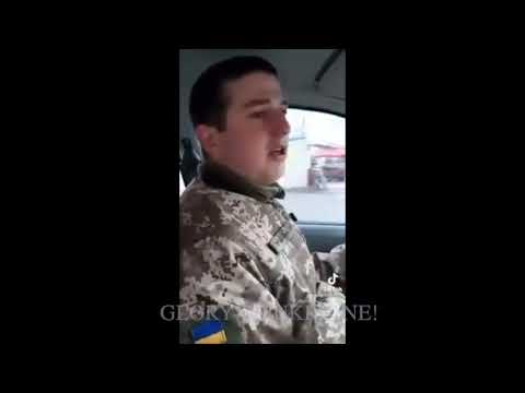 Ukrainian soldier sings a beautiful Ukrainian song about going to war