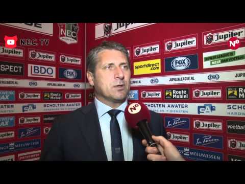 Reactie Ruud Brood na N.E.C. - VVV Venlo