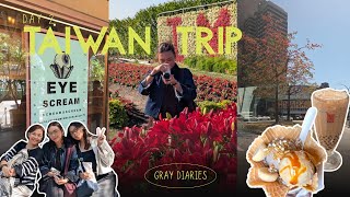 taiwan trip day 2 | more mukbang | flower garden | miyahara vibes 🥹✨