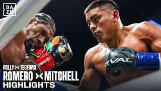 Marco Romero FLATTENS Kahlil Mitchell in ONE round!