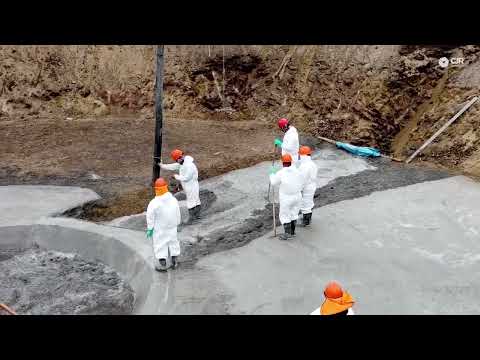 A Year of Dedication in Wind Farm Construction