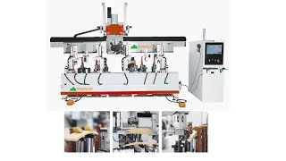 MÁY CNC trung tâm 3D 5 đầu dao, gia công hoàn thiện các công đoạn