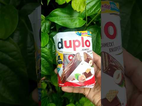 duplo chocolate with hazelnut#shorts#youtubeshorts#chocolate#ferrero