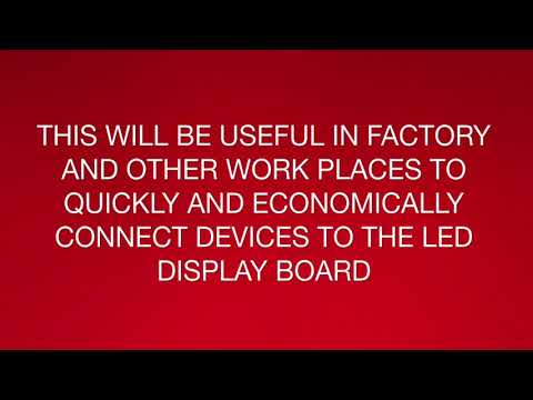 LED INDUSTRIAL WEEK NO DISPLAY BOARD