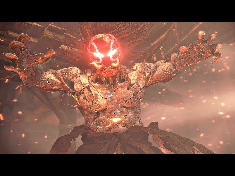 Nioh 2 - Enenra Boss Fight (1080p 60fps)
