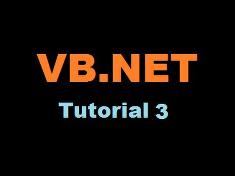 VB.NET Tutorial 3 : How to use a Listbox in VB.NET ( Visual Basic .NET )