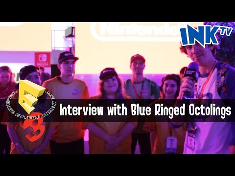 Blue Ringed Octolings Interview! World Inkling Invitational - InkTV at E3!