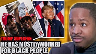 TRUMP DIE HARD FAN SAY'S TRUMP DONE MORE FOR BLACKS THAN YOUR BLACK JESUS PRESIDENT OBAMA DID