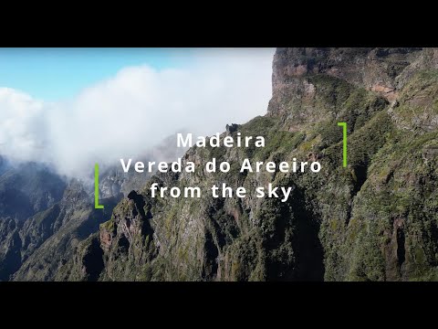 Madeira Vereda do Areeiro from the sky